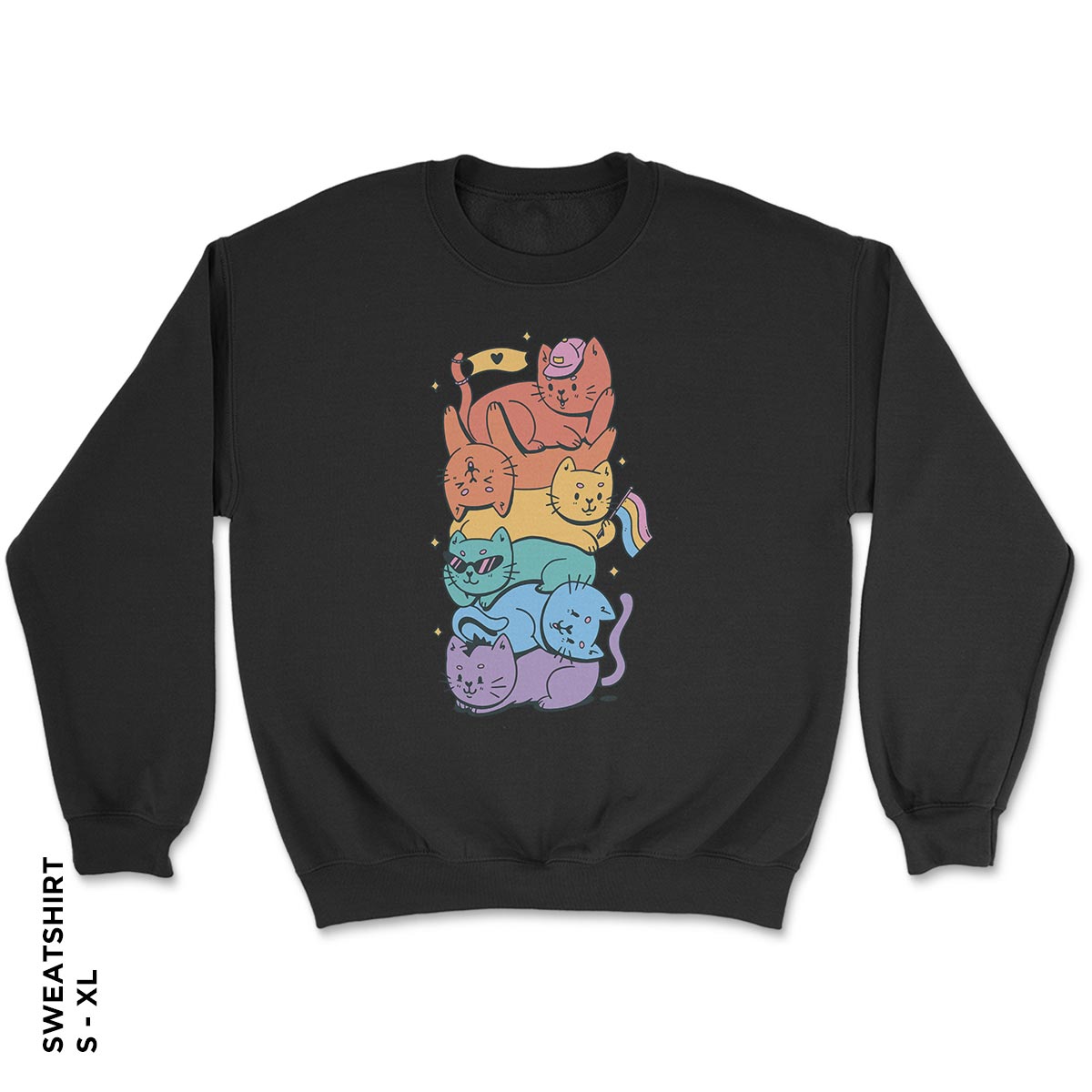 pride stack of cats - Imagen 7